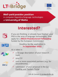 Read more about the article Postdoctoral Fellowship